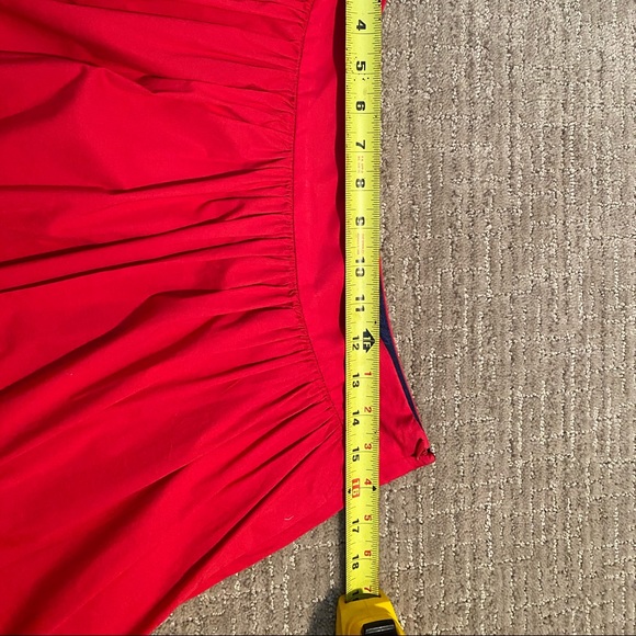 Banana Republic Red Pleated Pocket Mini Skirt 10 - Picture 3 of 7